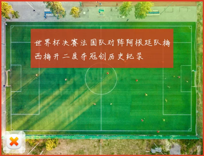 世界杯决赛法国队对阵阿根廷队梅西梅开二度夺冠创历史纪录